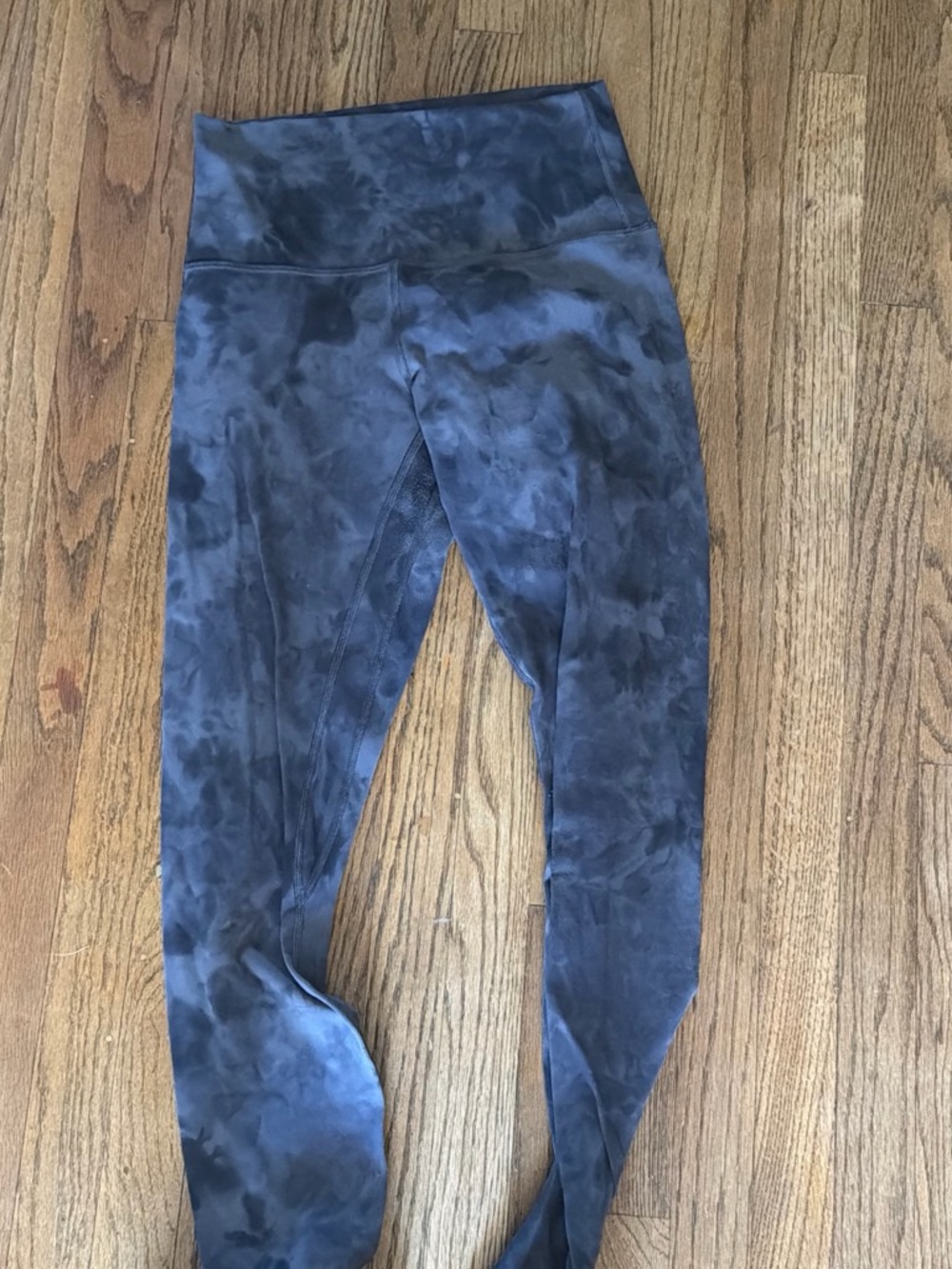 lululemon athletica Women's Tie-Dye High-Rise Leggings - Charcoal Blue